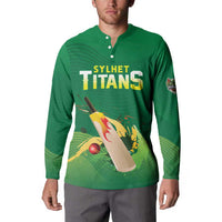 Custom Sylhet Cricket Titans Button Sweatshirt Rise Of Titans - Wonder Print Shop