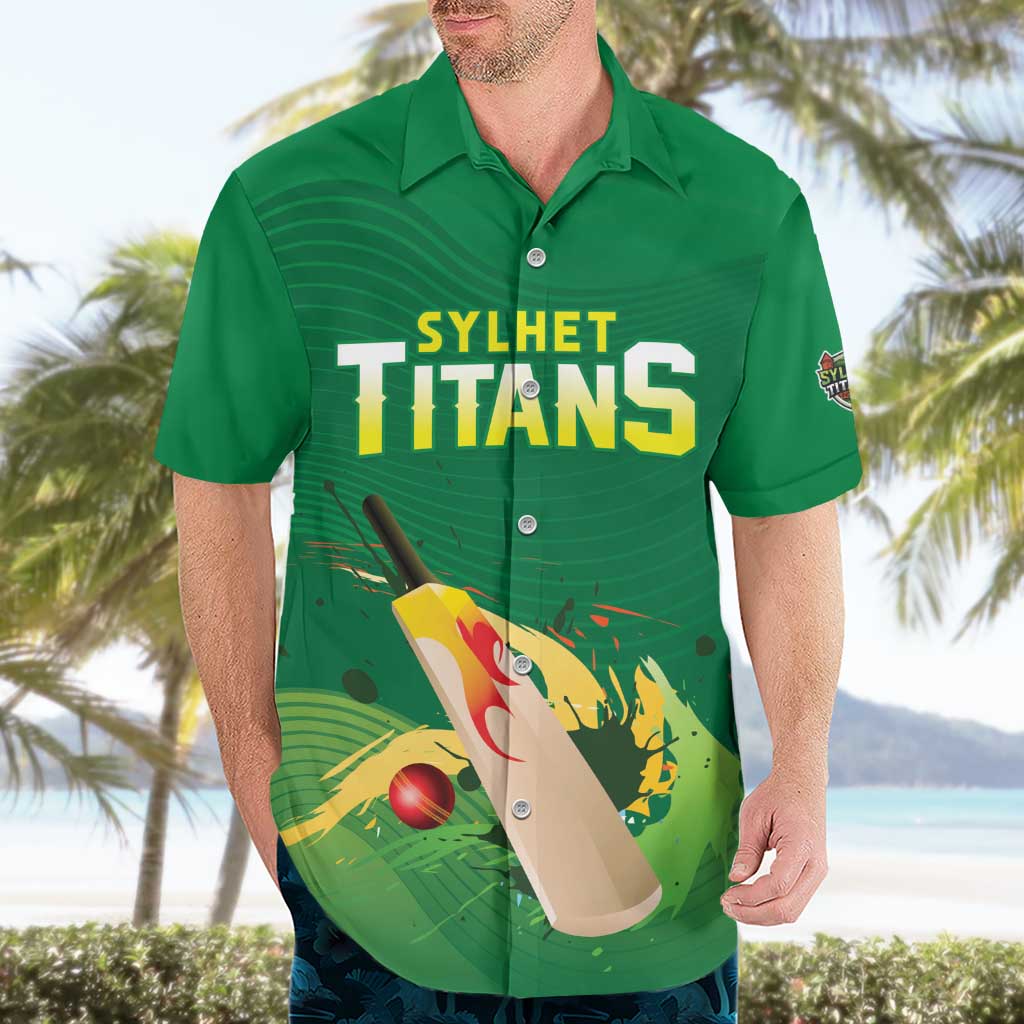 Custom Sylhet Cricket Titans Hawaiian Shirt Rise Of Titans - Wonder Print Shop