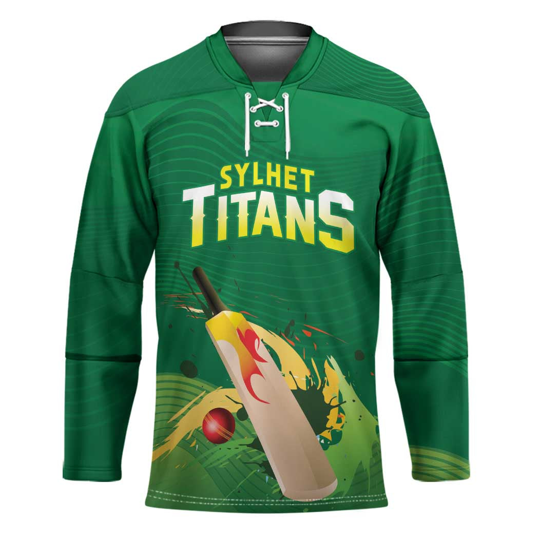 Custom Sylhet Cricket Titans Hockey Jersey Rise Of Titans - Wonder Print Shop