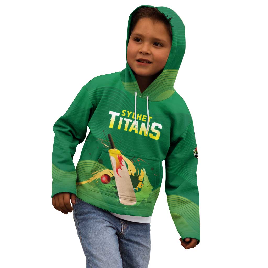 Custom Sylhet Cricket Titans Kid Hoodie Rise Of Titans - Wonder Print Shop