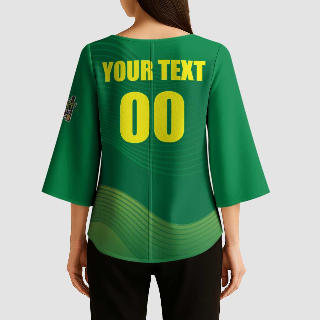 Custom Sylhet Cricket Titans Kimono Sleeve Blouse Rise Of Titans - Wonder Print Shop