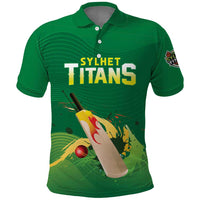 Custom Sylhet Cricket Titans Polo Shirt Rise Of Titans - Wonder Print Shop
