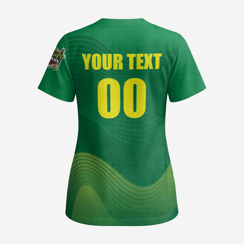 Custom Sylhet Cricket Titans Scrub Top Rise Of Titans - Wonder Print Shop