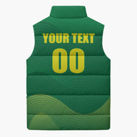 Custom Sylhet Cricket Titans Sleeveless Puffer Jacket Rise Of Titans - Wonder Print Shop