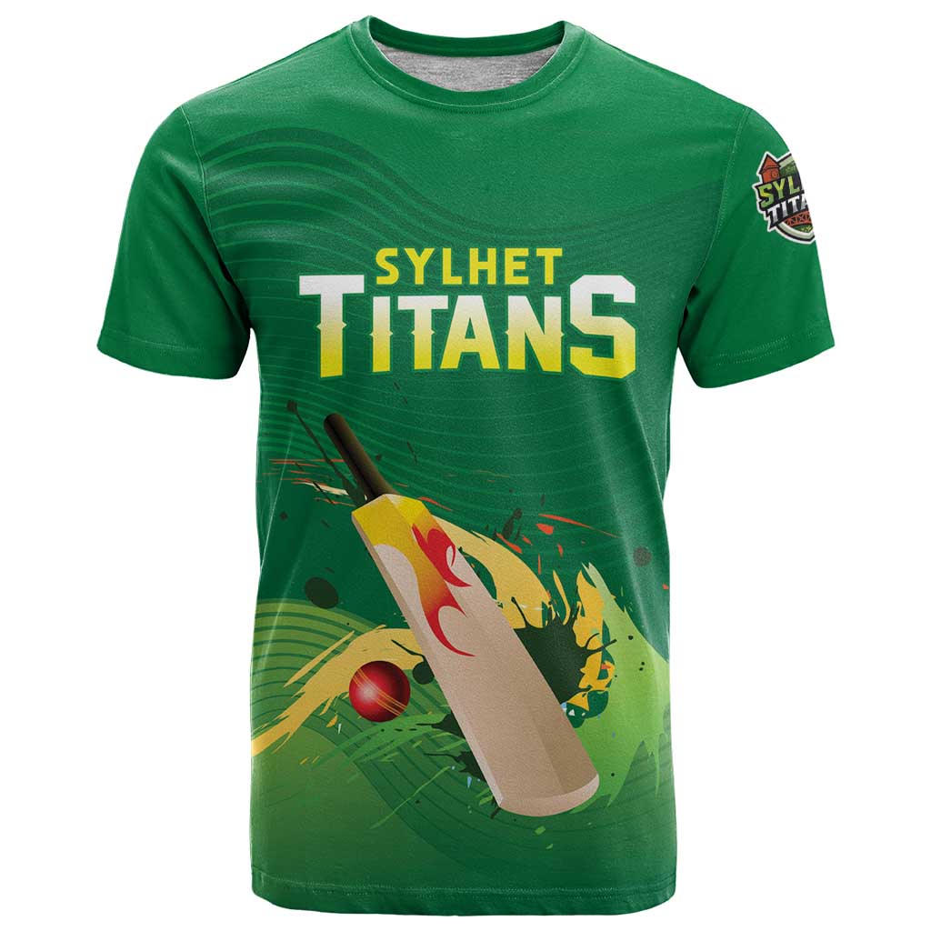 Custom Sylhet Cricket Titans T Shirt Rise Of Titans - Wonder Print Shop