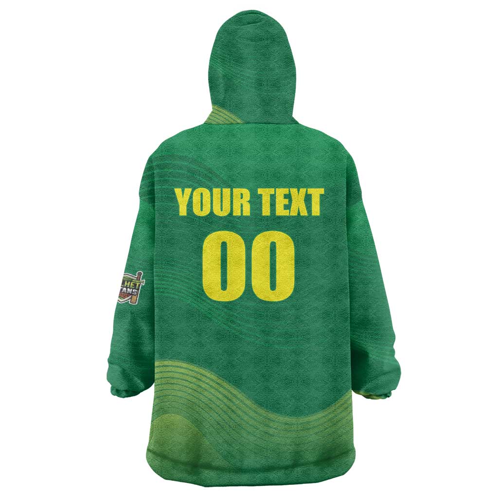 Custom Sylhet Cricket Titans Wearable Blanket Hoodie Rise Of Titans - Wonder Print Shop