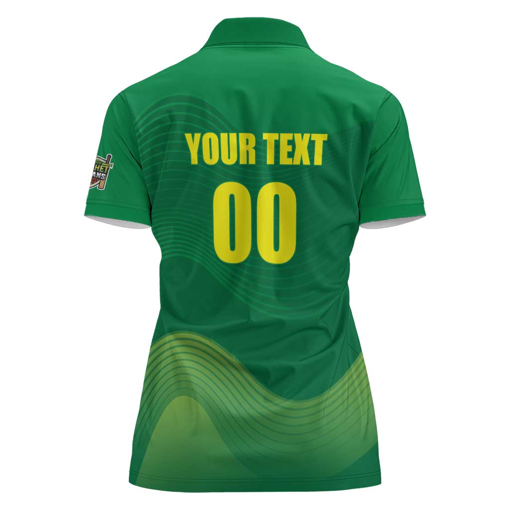 Custom Sylhet Cricket Titans Women Polo Shirt Rise Of Titans - Wonder Print Shop