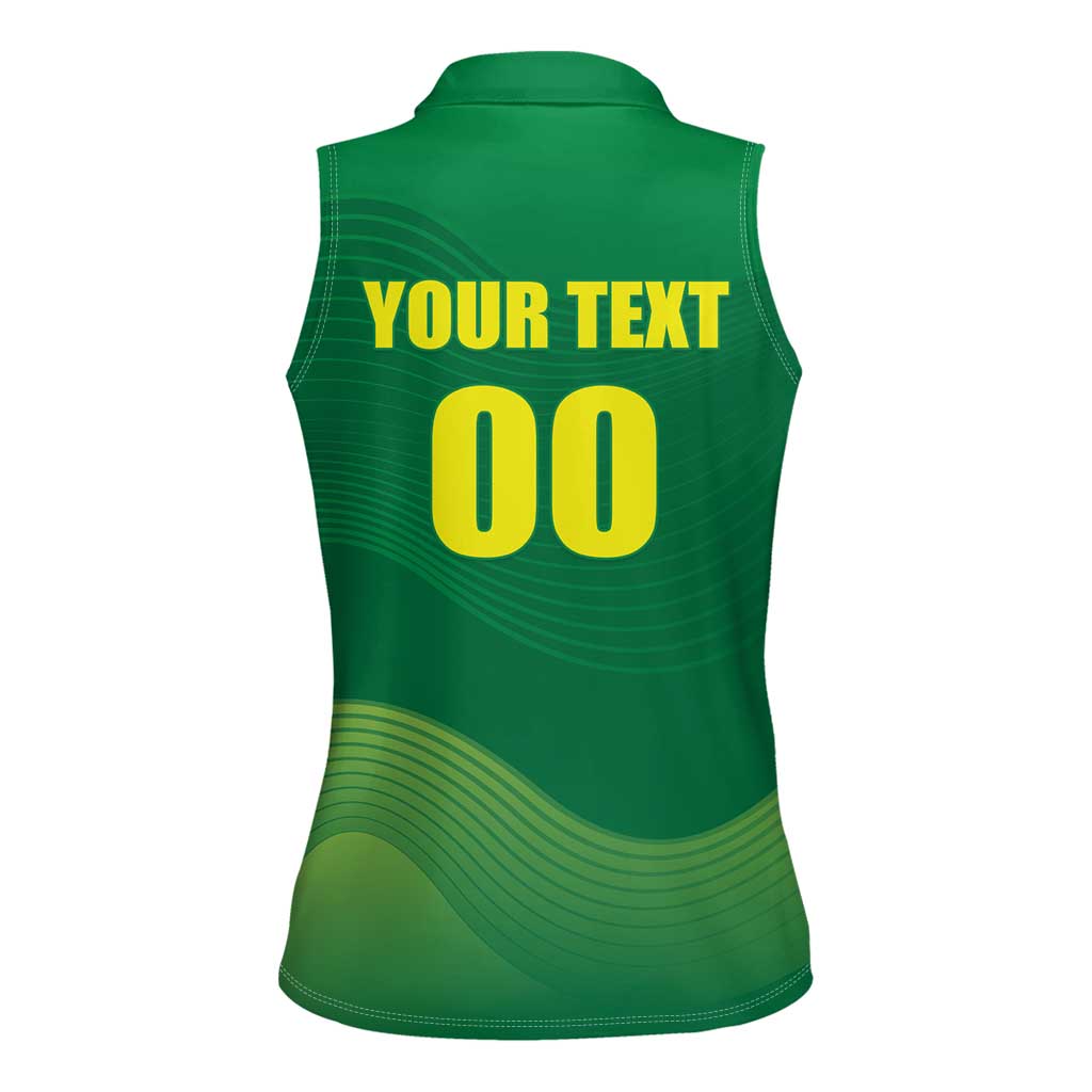 Custom Sylhet Cricket Titans Women Sleeveless Polo Shirt Rise Of Titans - Wonder Print Shop