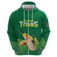 Custom Sylhet Cricket Titans Zip Hoodie Rise Of Titans - Wonder Print Shop