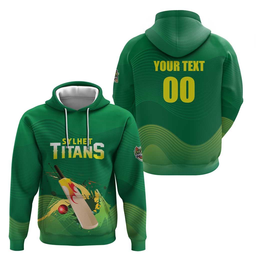 Custom Sylhet Cricket Titans Zip Hoodie Rise Of Titans - Wonder Print Shop