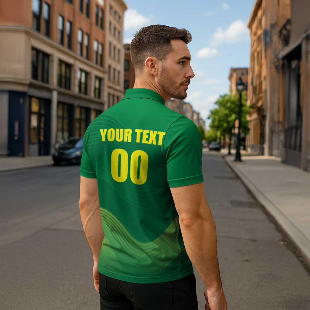 Custom Sylhet Cricket Titans Zipper Polo Shirt Rise Of Titans - Wonder Print Shop