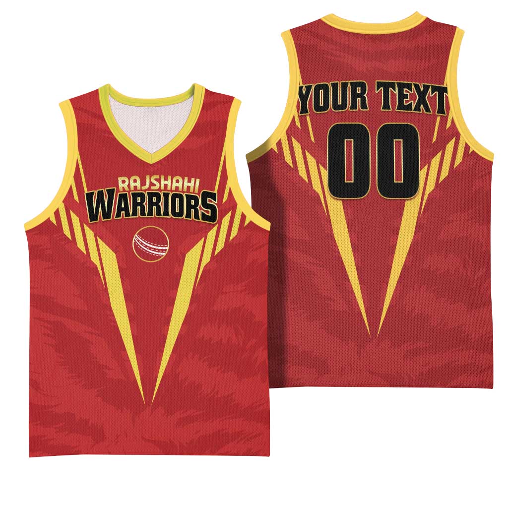 Custom Rajshahi Cricket Warriors Basketball Jersey Keep Shining - Wonder Print Shop