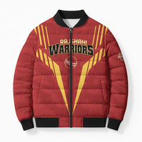 Custom Rajshahi Cricket Warriors Bomber Puffer Jacket Keep Shining - Wonder Print Shop