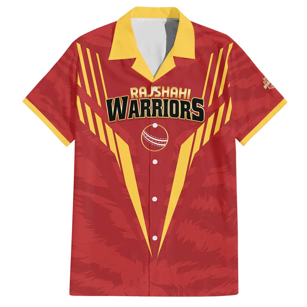 Custom Rajshahi Cricket Warriors Hawaiian Shirt Keep Shining - Wonder Print Shop