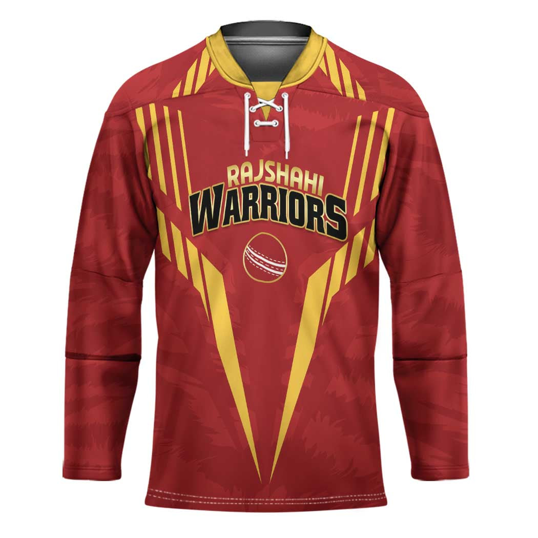Custom Rajshahi Cricket Warriors Hockey Jersey Keep Shining - Wonder Print Shop