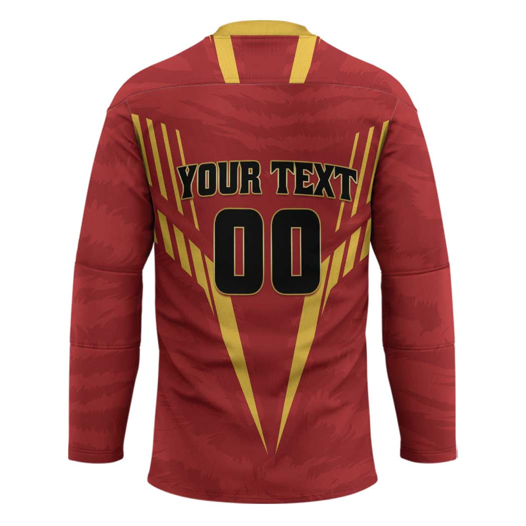 Custom Rajshahi Cricket Warriors Hockey Jersey Keep Shining - Wonder Print Shop