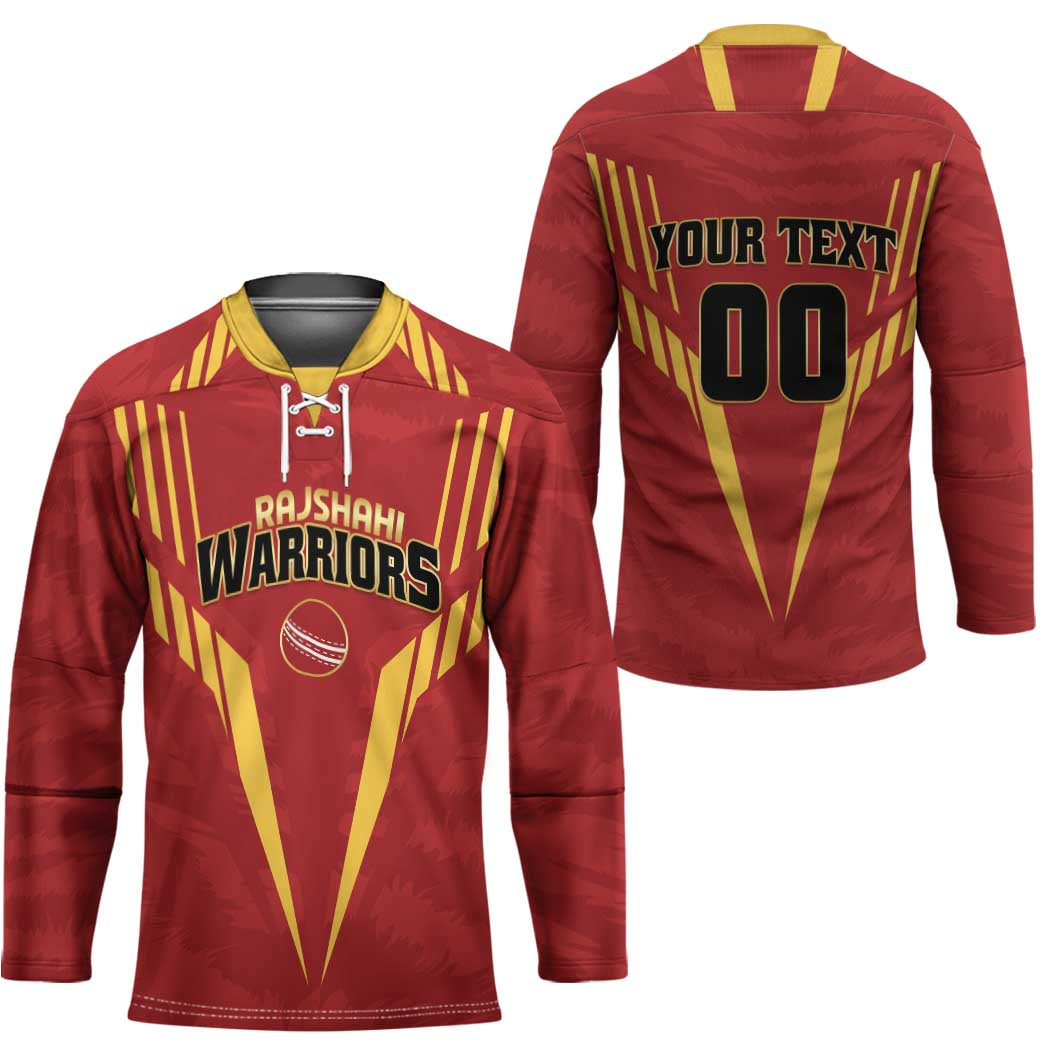 Custom Rajshahi Cricket Warriors Hockey Jersey Keep Shining - Wonder Print Shop