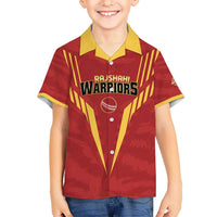 Custom Rajshahi Cricket Warriors Kid Hawaiian Shirt Keep Shining - Wonder Print Shop