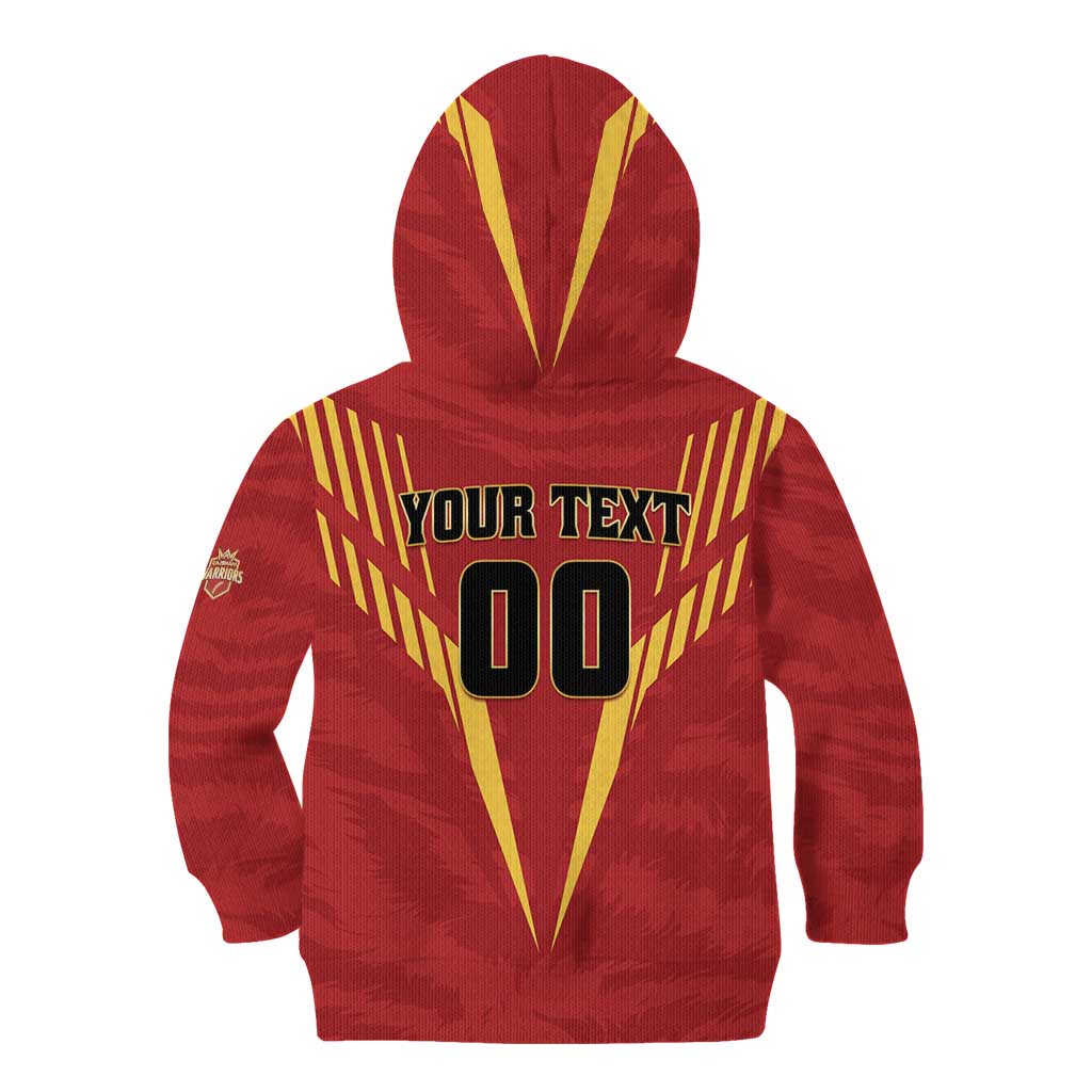 Custom Rajshahi Cricket Warriors Kid Hoodie Keep Shining - Wonder Print Shop