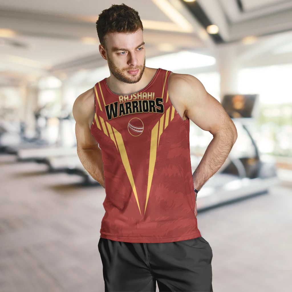 Custom Rajshahi Cricket Warriors Men Tank Top Keep Shining - Wonder Print Shop