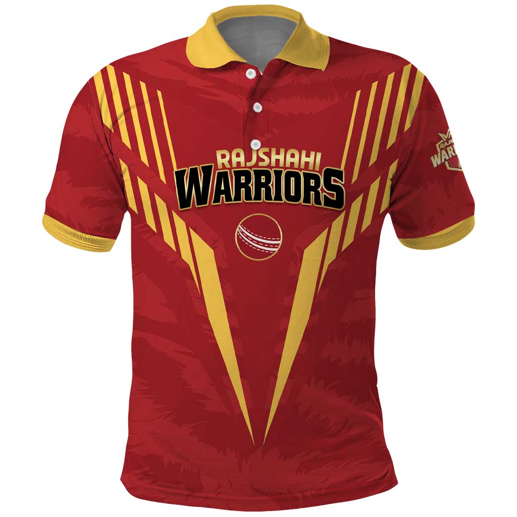 Custom Rajshahi Cricket Warriors Polo Shirt Keep Shining - Wonder Print Shop