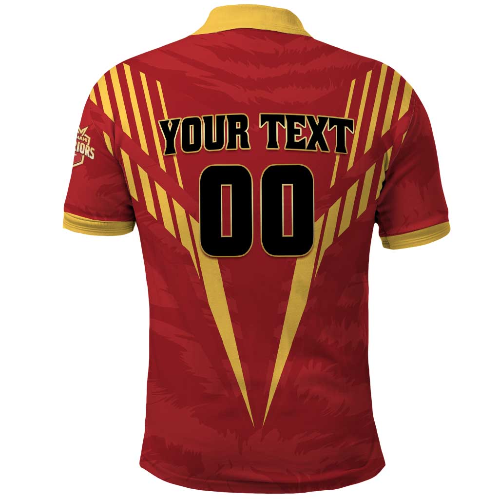 Custom Rajshahi Cricket Warriors Polo Shirt Keep Shining - Wonder Print Shop