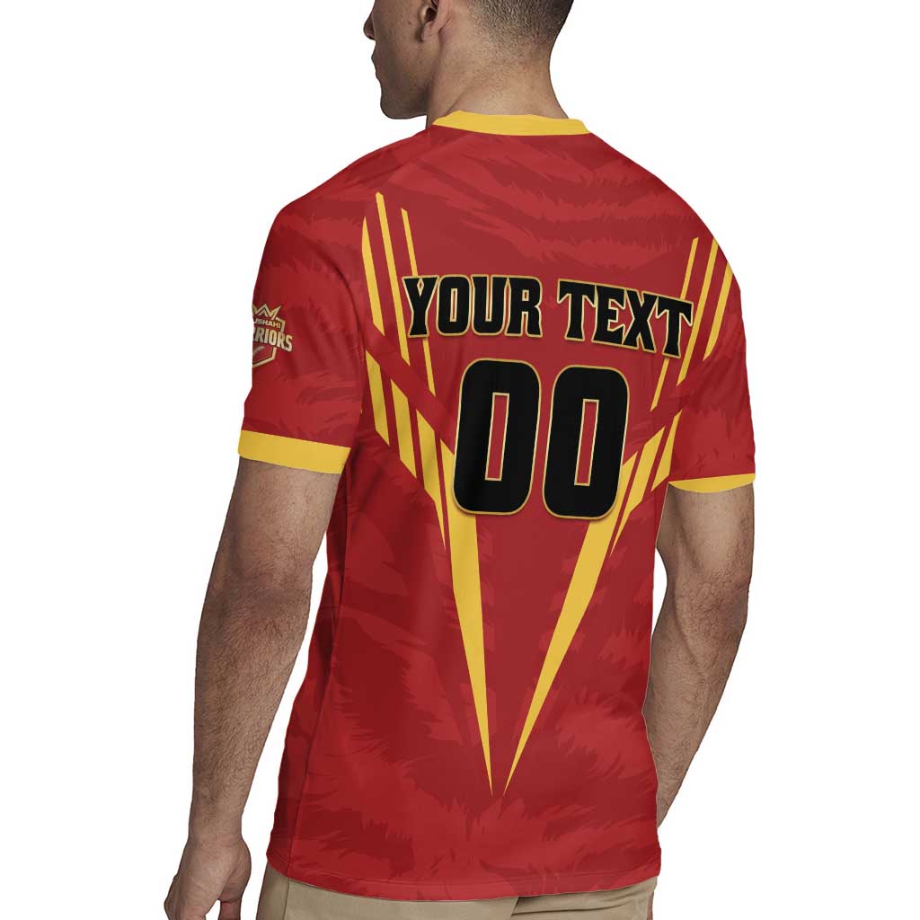 Custom Rajshahi Cricket Warriors Rugby Jersey Keep Shining - Wonder Print Shop