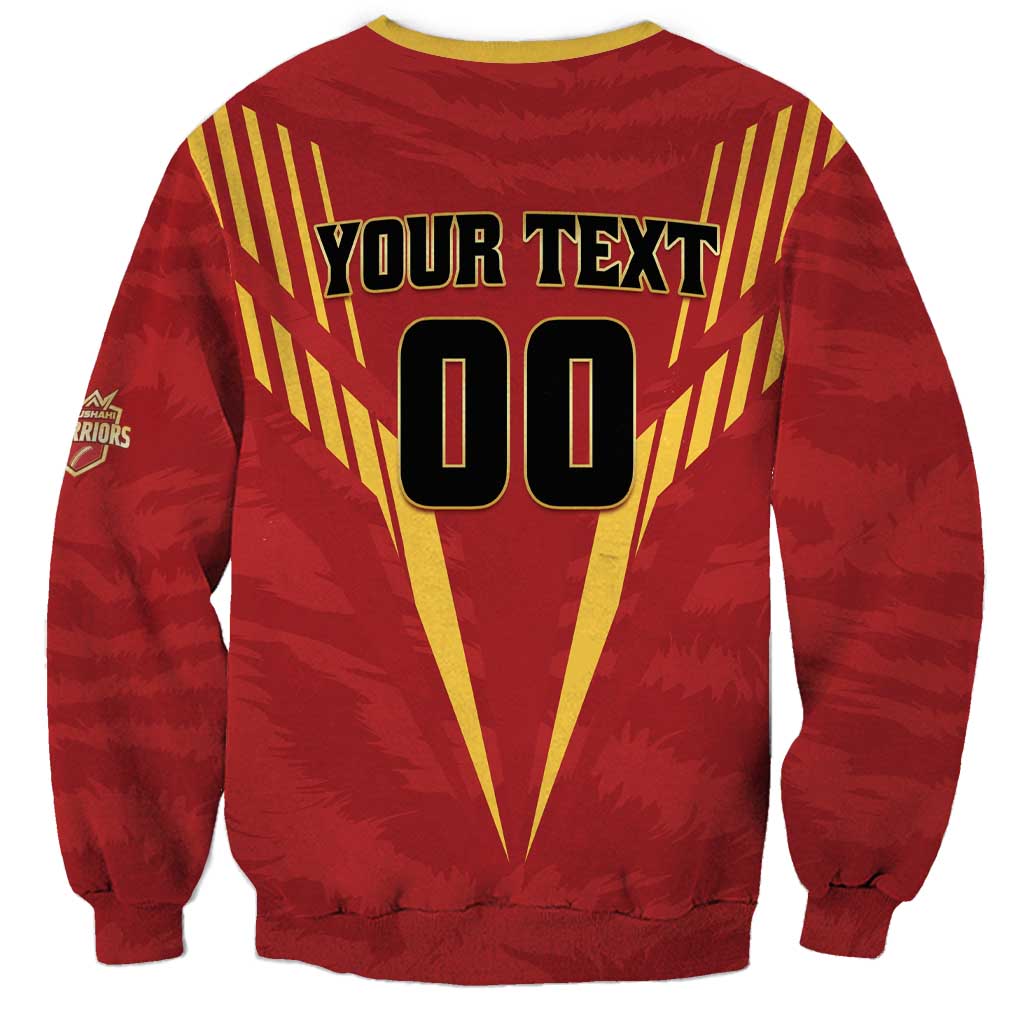 Custom Rajshahi Cricket Warriors Sweatshirt Keep Shining - Wonder Print Shop