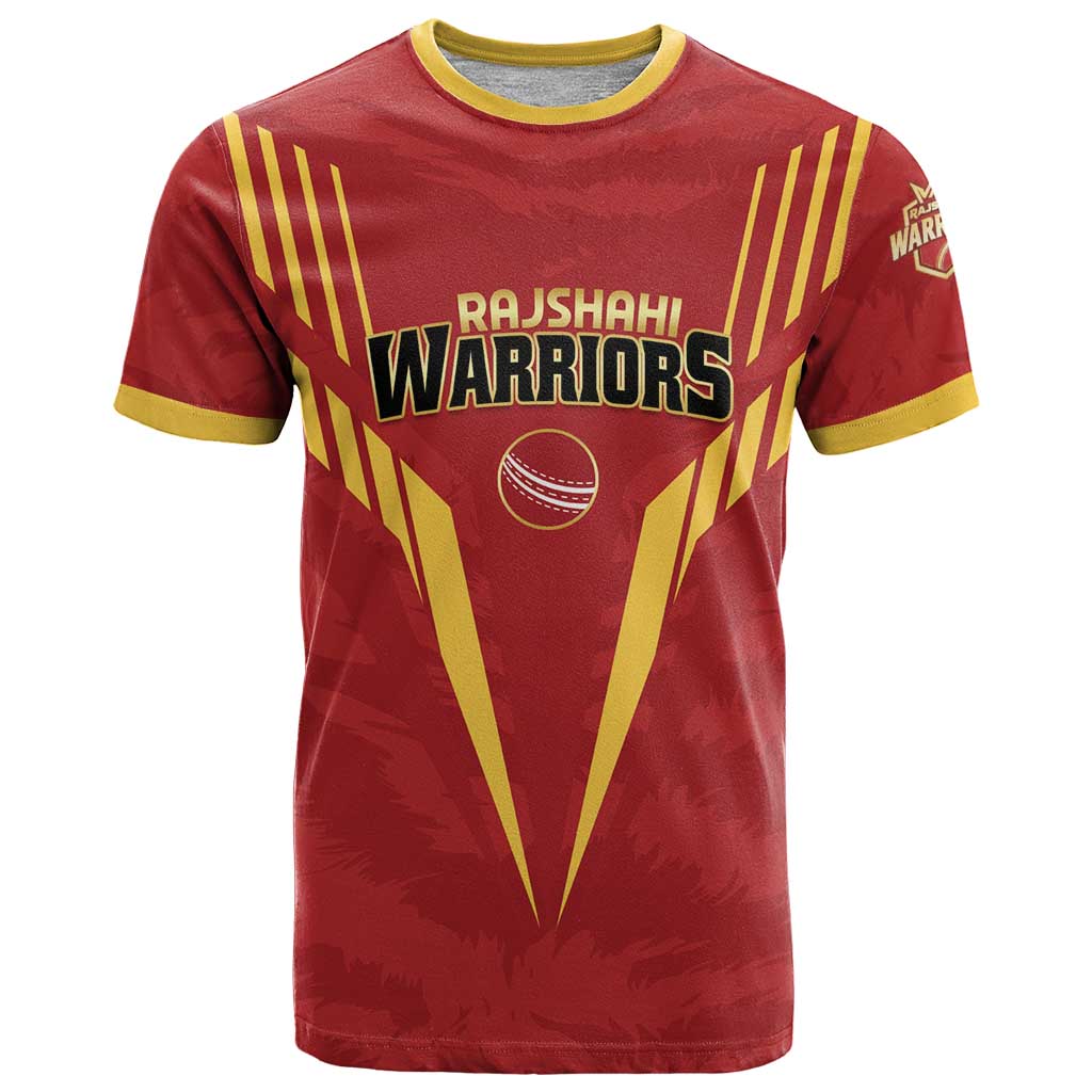 Custom Rajshahi Cricket Warriors T Shirt Keep Shining - Wonder Print Shop