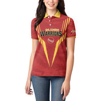 Custom Rajshahi Cricket Warriors Women Polo Shirt Keep Shining - Wonder Print Shop