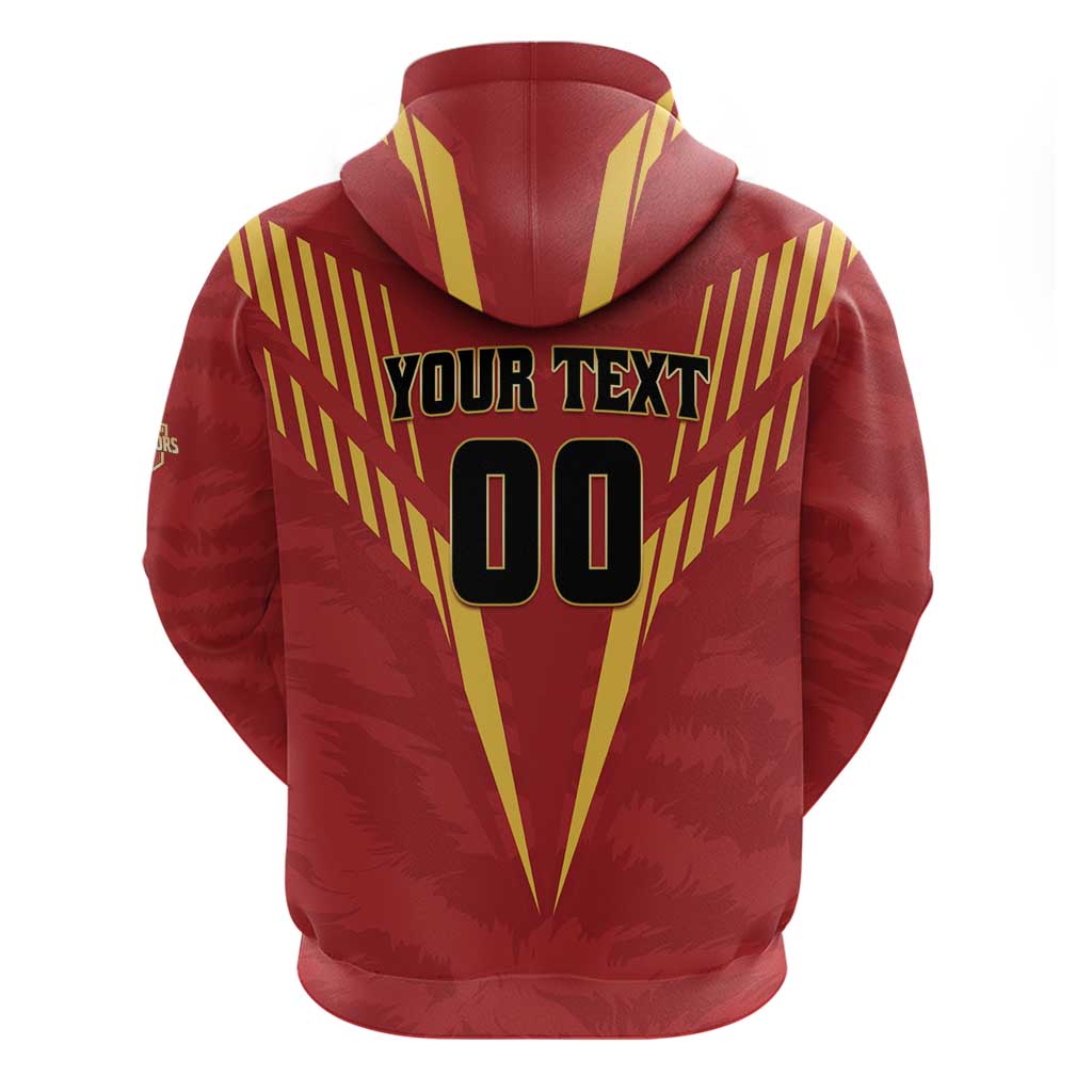 Custom Rajshahi Cricket Warriors Zip Hoodie Keep Shining - Wonder Print Shop
