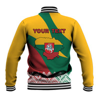 Lithuania Independence Day Personalized Baseball Jacket Lietuva Vytis 106th Anniversary - Wonder Print Shop