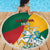 Lithuania Independence Day Personalized Beach Blanket Lietuva Vytis 106th Anniversary - Wonder Print Shop