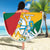 Lithuania Independence Day Personalized Beach Blanket Lietuva Vytis 106th Anniversary - Wonder Print Shop