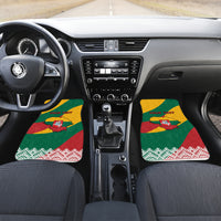 Lithuania Independence Day Personalized Car Mats Lietuva Vytis 106th Anniversary - Wonder Print Shop