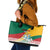 Lithuania Independence Day Personalized Leather Tote Bag Lietuva Vytis 106th Anniversary - Wonder Print Shop