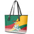 Lithuania Independence Day Personalized Leather Tote Bag Lietuva Vytis 106th Anniversary - Wonder Print Shop