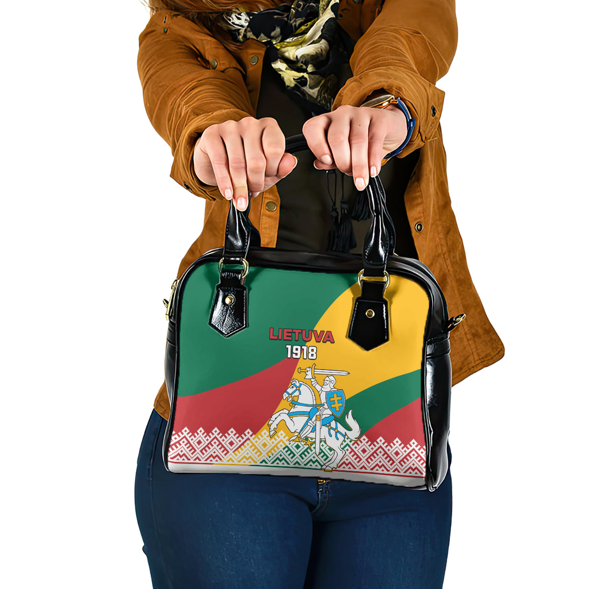lithuania-independence-day-personalized-shoulder-handbag-lietuva-vytis-106th-anniversary