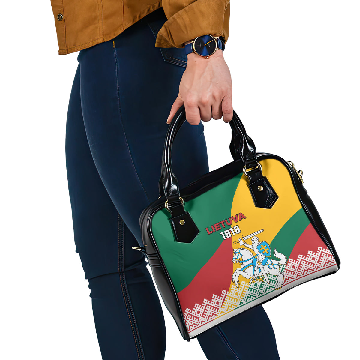 lithuania-independence-day-personalized-shoulder-handbag-lietuva-vytis-106th-anniversary