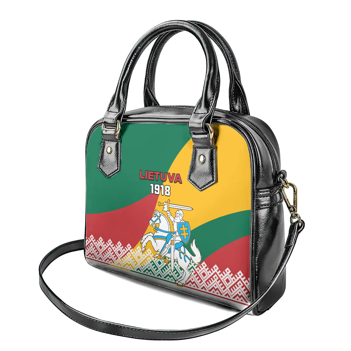 lithuania-independence-day-personalized-shoulder-handbag-lietuva-vytis-106th-anniversary