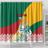 lithuania-independence-day-personalized-shower-curtain-lietuva-vytis-106th-anniversary