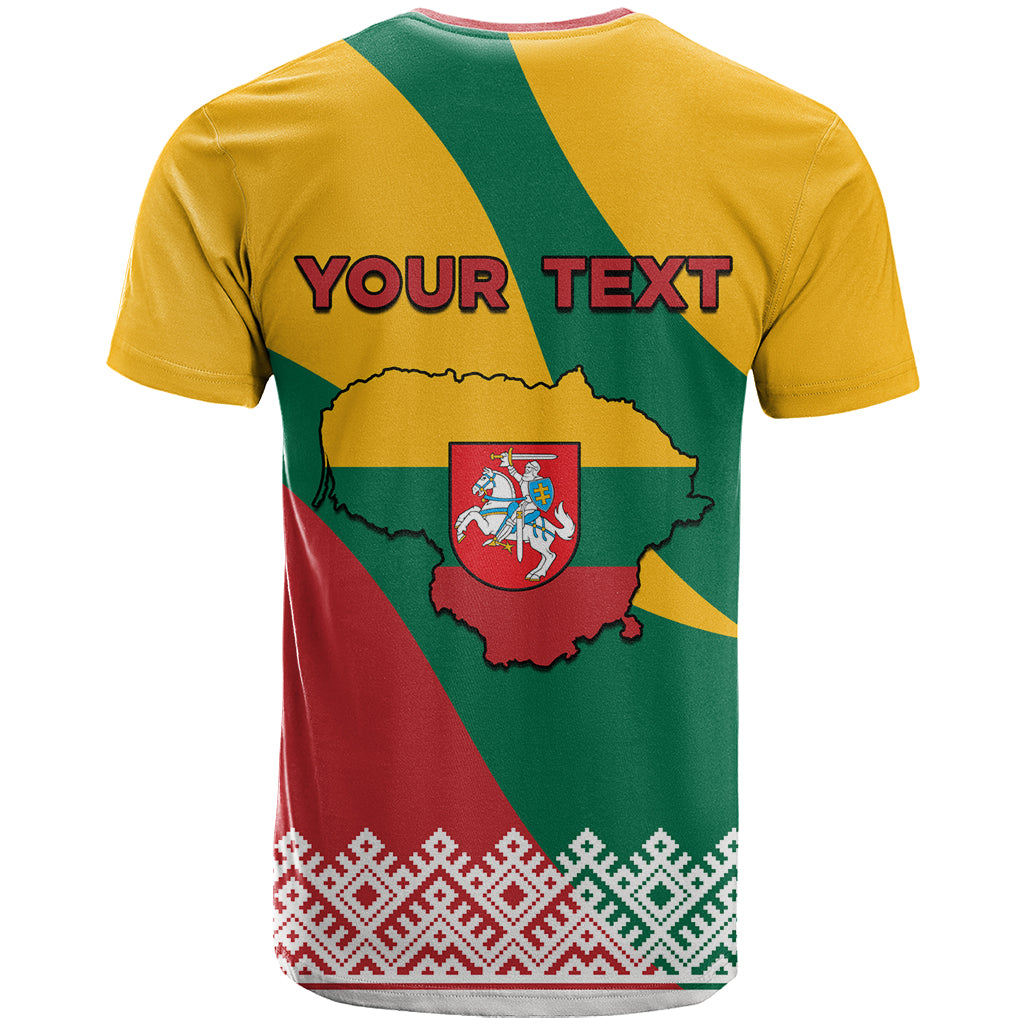 Lithuania Independence Day Personalized T Shirt Lietuva Vytis 106th Anniversary - Wonder Print Shop