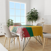 Lithuania Independence Day Personalized Tablecloth Lietuva Vytis 106th Anniversary - Wonder Print Shop