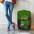 Leprechaun Hat Gold Coins St Patricks Day Personalized Luggage Cover With Irish Celtic Shamrock - Wonder Print Shop