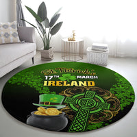 leprechaun-hat-gold-coins-st-patricks-day-personalized-round-carpet-with-irish-celtic-shamrock