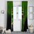 Leprechaun Hat Gold Coins St Patricks Day Personalized Window Curtain With Irish Celtic Shamrock - Wonder Print Shop