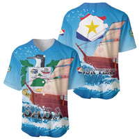 Personalized Saba Baseball Jersey Sailboat Remis Velisque - Wonder Print Shop