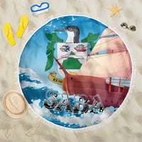 Saba Beach Blanket Sailboat Remis Velisque - Wonder Print Shop