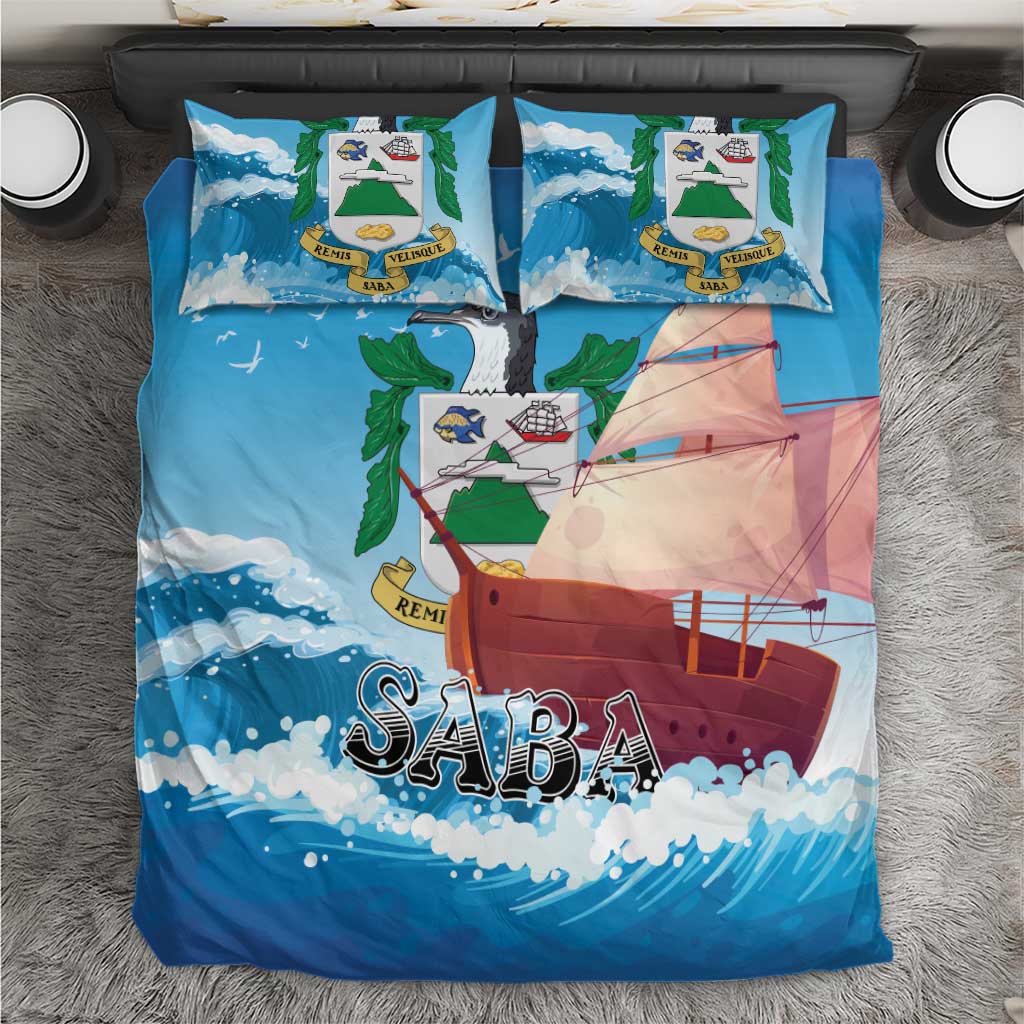 Saba Bedding Set Sailboat Remis Velisque - Wonder Print Shop