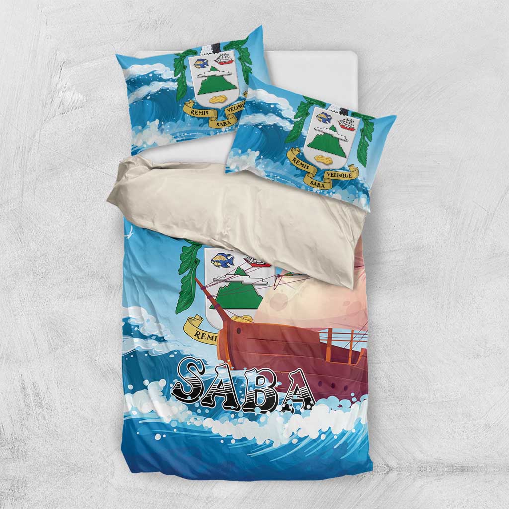 Saba Bedding Set Sailboat Remis Velisque - Wonder Print Shop